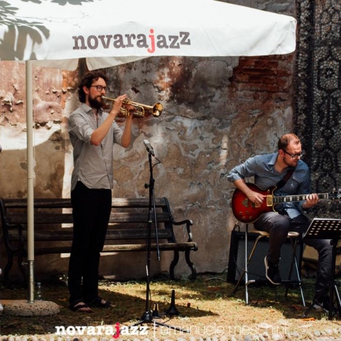 Hayden Powell e Marzio Scholten - NovaraJazz 2017